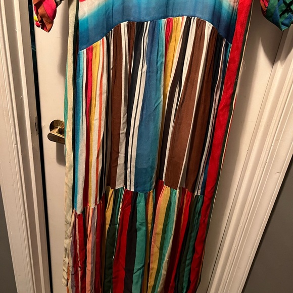 FARM Rio Multicolor Striped Maxi Dress - Picture 10 of 14